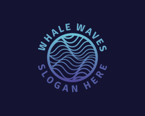 Modern Waves Technology logo design