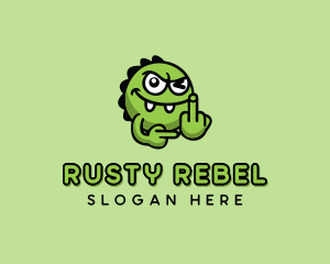 Naughty Bully Monster  logo design