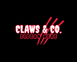 Scary Claw Company logo design