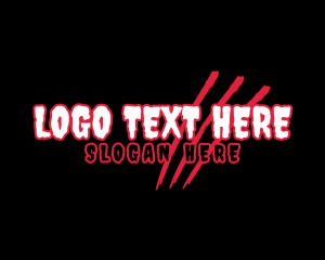 Rough - Scary Claw Company logo design