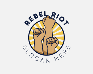 Protest - Equality Advocate Fist logo design