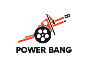 Bang - Artillery Cannon Reel logo design