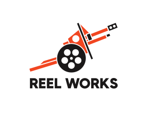 Artillery Cannon Reel  logo design