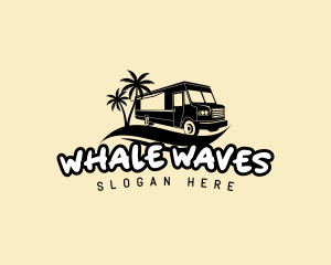 Food Truck Beach logo design