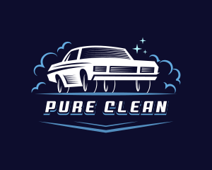 Car Wash Cleaning logo design