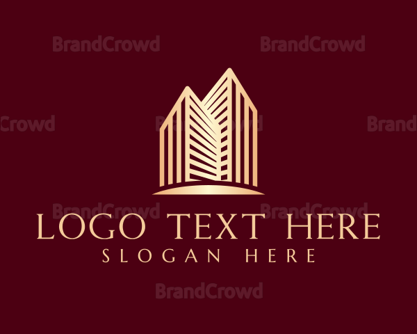 Elegant Business Building Logo