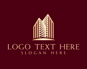 Property Developer - Elegant Business Building logo design