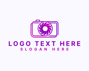 Lens - Camera Photography Studio logo design