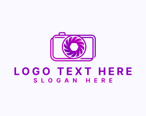 Dslr - Camera Photography Studio logo design