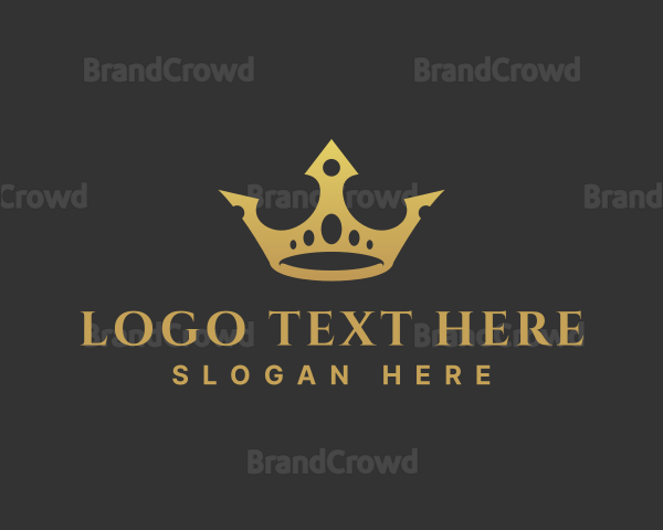 Premium Royalty Crown Logo