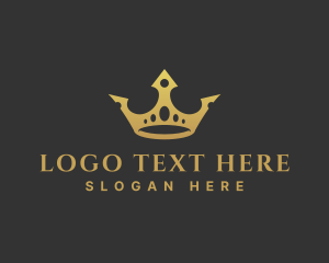 Pageant - Premium Royalty Crown logo design