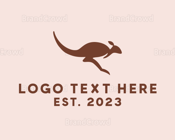 Wild Kangaroo Outback Logo