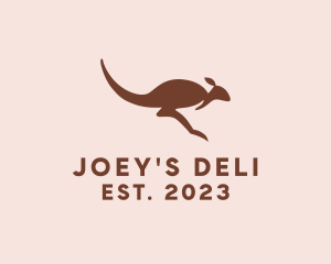 Joey - Wild Kangaroo Outback logo design