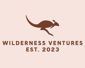 Outback - Wild Kangaroo Outback logo design
