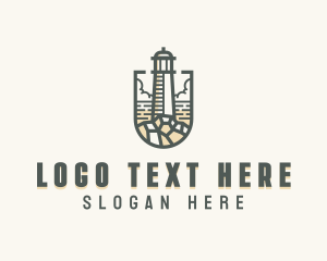 Coastal - Nautical Coastal Lighthouse logo design