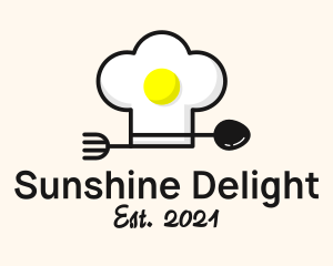 Sunny Side Up - Egg Toque Kitchenware logo design