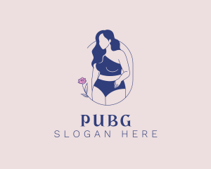 Woman Body Model Logo