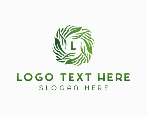 Gardening - Sustainable Botanical Wellness logo design