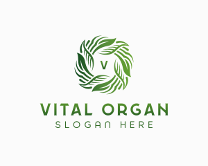 Sustainable Botanical Wellness logo design