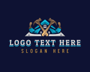 Contractor - Hammer Construction Renovation logo design