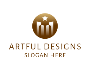 Luxurious City Building logo design