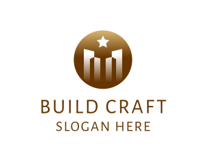 Luxurious City Building logo design