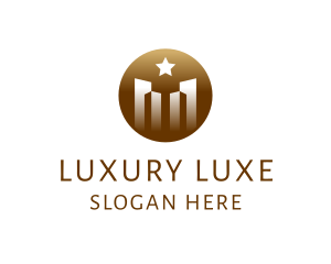 Luxurious City Building logo design