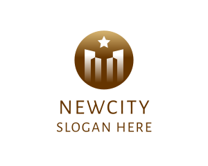 Luxurious City Building logo design