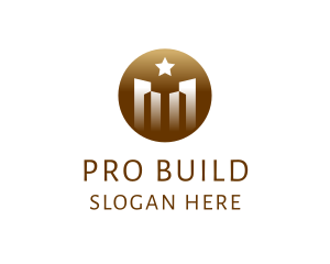 Luxurious City Building logo design