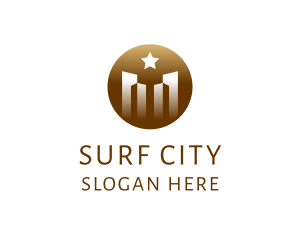 Luxurious City Building logo design