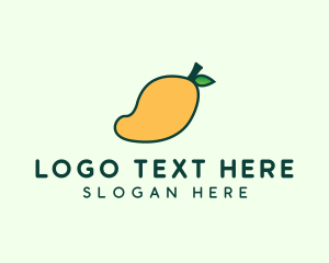 Produce - Sweet Mango Fruit logo design