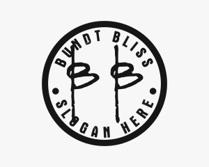 Black Tattoo Artist Seal  logo design