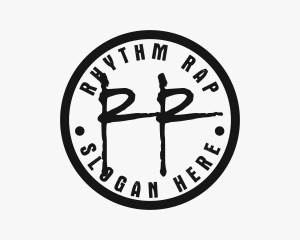 Rap - Black Tattoo Artist Seal logo design