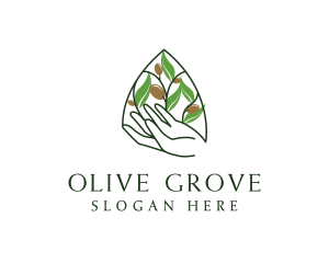 Olive - Olive Plant Farming logo design