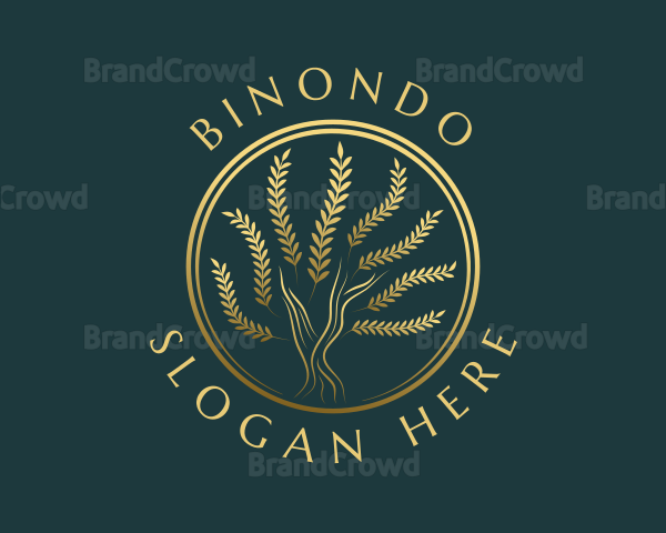 Luxury Tree Plant Logo