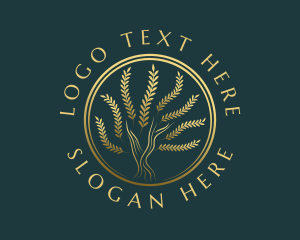 Forestry - Luxury Tree Plant logo design