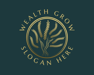 Luxury Tree Plant logo design