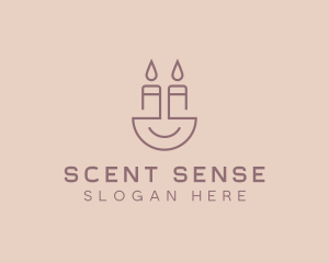 Scented Candle Decoration logo design