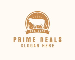 Prime Beef Steakhouse logo design