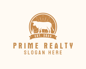 Prime Beef Steakhouse logo design