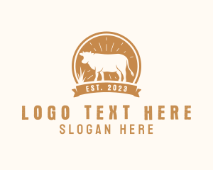 Sirloin - Prime Beef Steakhouse logo design