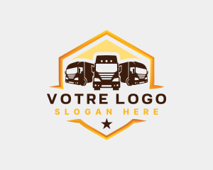 Transportation - Transport Truck Logistic logo design