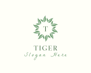 Councilor - Organic Wreath Leaves Vegan logo design