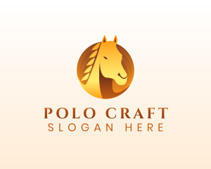 Polo - Luxury Equestrian Horse logo design