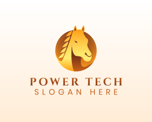 Steed - Luxury Equestrian Horse logo design