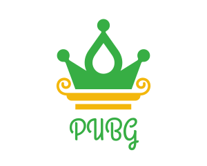 Liquid - Water Spa Crown logo design