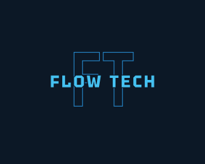 Futuristic Tech Company logo design