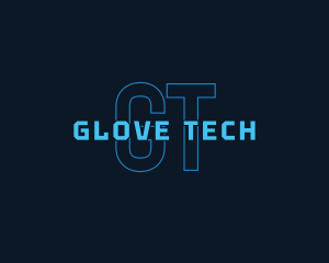 Futuristic Tech Company logo design