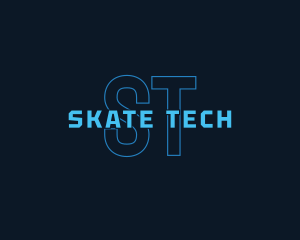 Futuristic Tech Company logo design