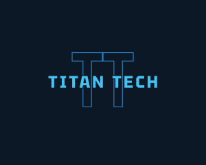 Futuristic Tech Company logo design